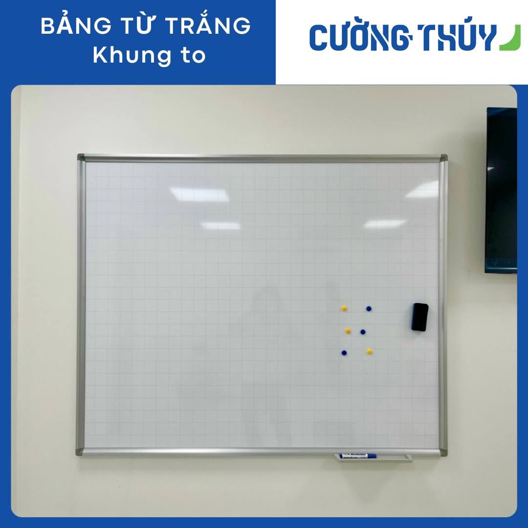 Bảng từ xanh khung to CT16